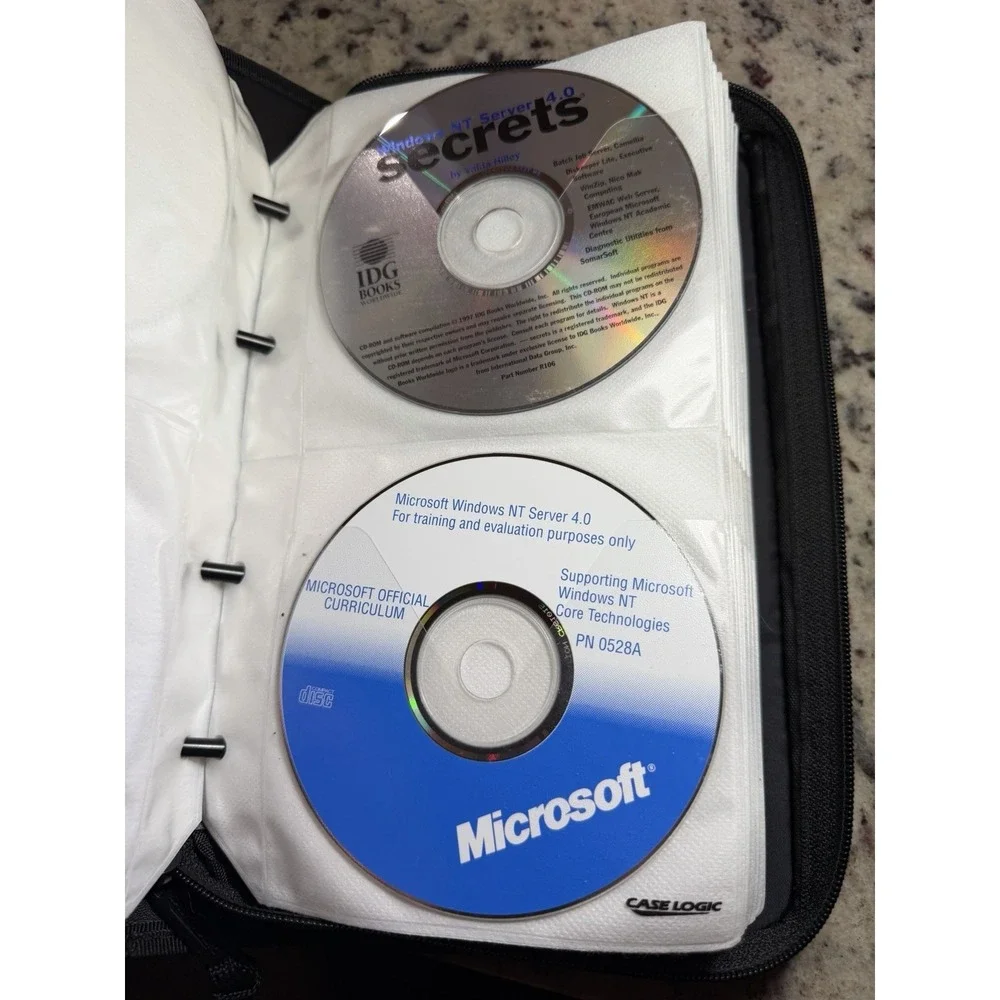 Vintage Microsoft Developer CD Lot Visual Basic C++‎ Oracle NT SQL 90s